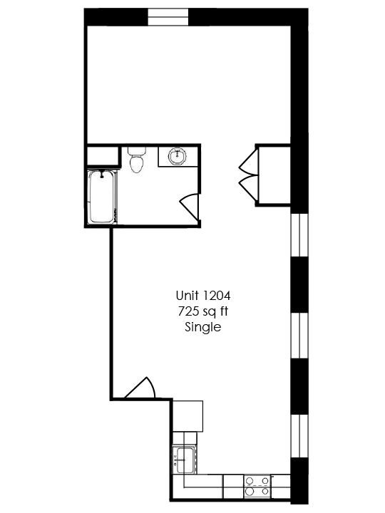 BVQ Lofts Cleveland Apartment Floor Plans